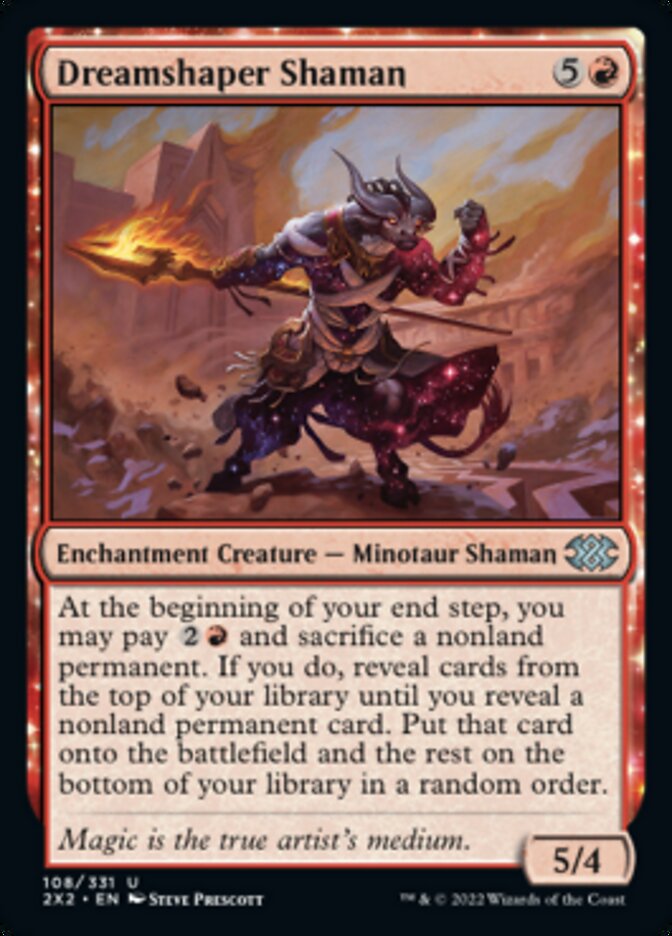 Dreamshaper Shaman [Double Masters 2022] – SillyBoysWV