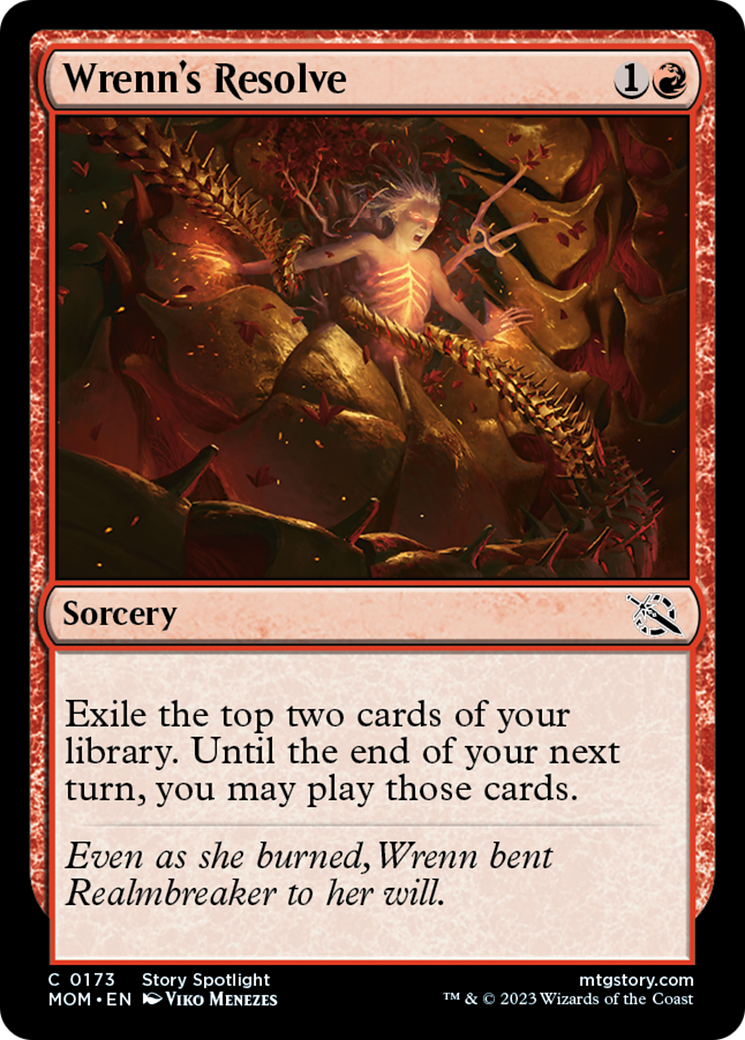 Wrenn's Resolve [March of the Machine]