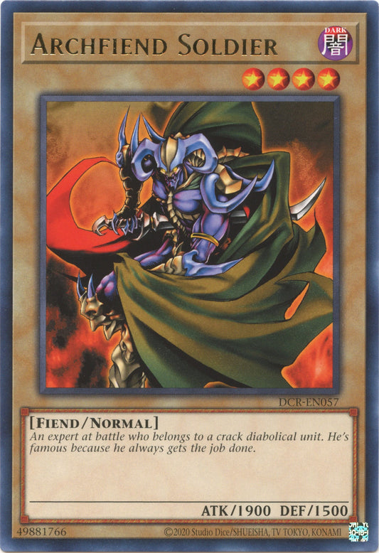 Archfiend Soldier [DCR-EN057] Rare