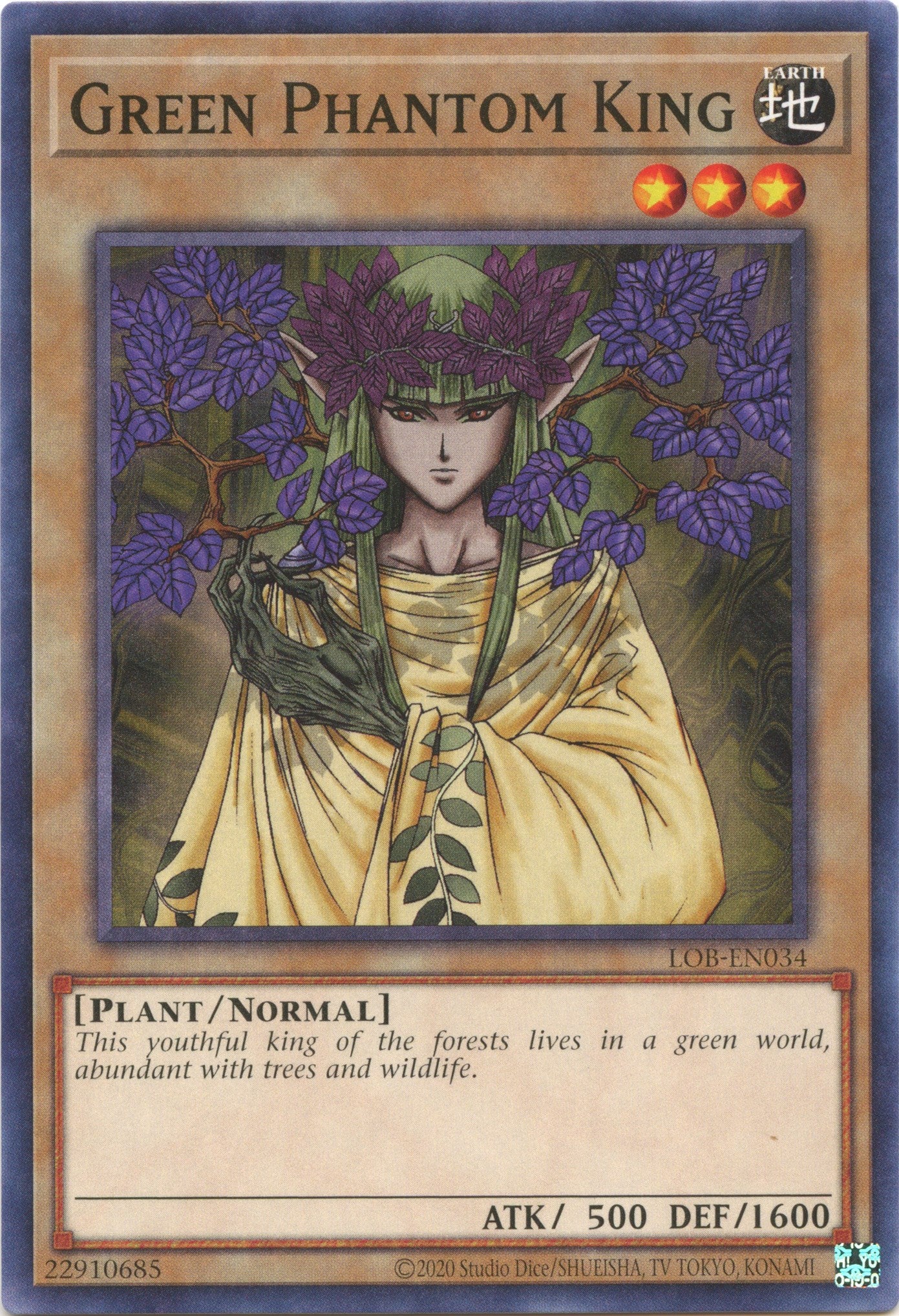 Green Phantom King [LOB-EN034] Common