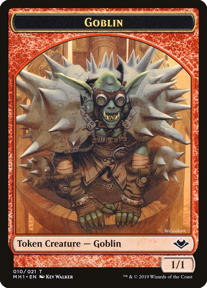 Angel (002) // Goblin (010) Double-sided Token [Modern Horizons Tokens]