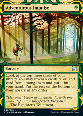 Adventurous Impulse [Strixhaven: School of Mages Mystical Archive]