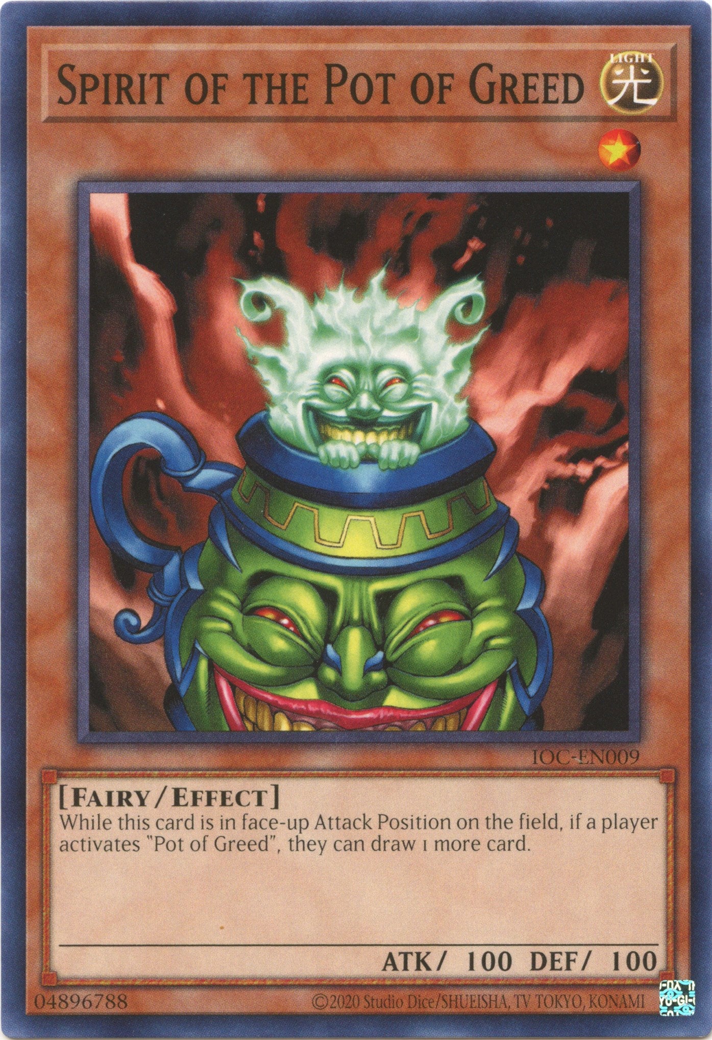 Spirit of the Pot of Greed [IOC-EN009] Common
