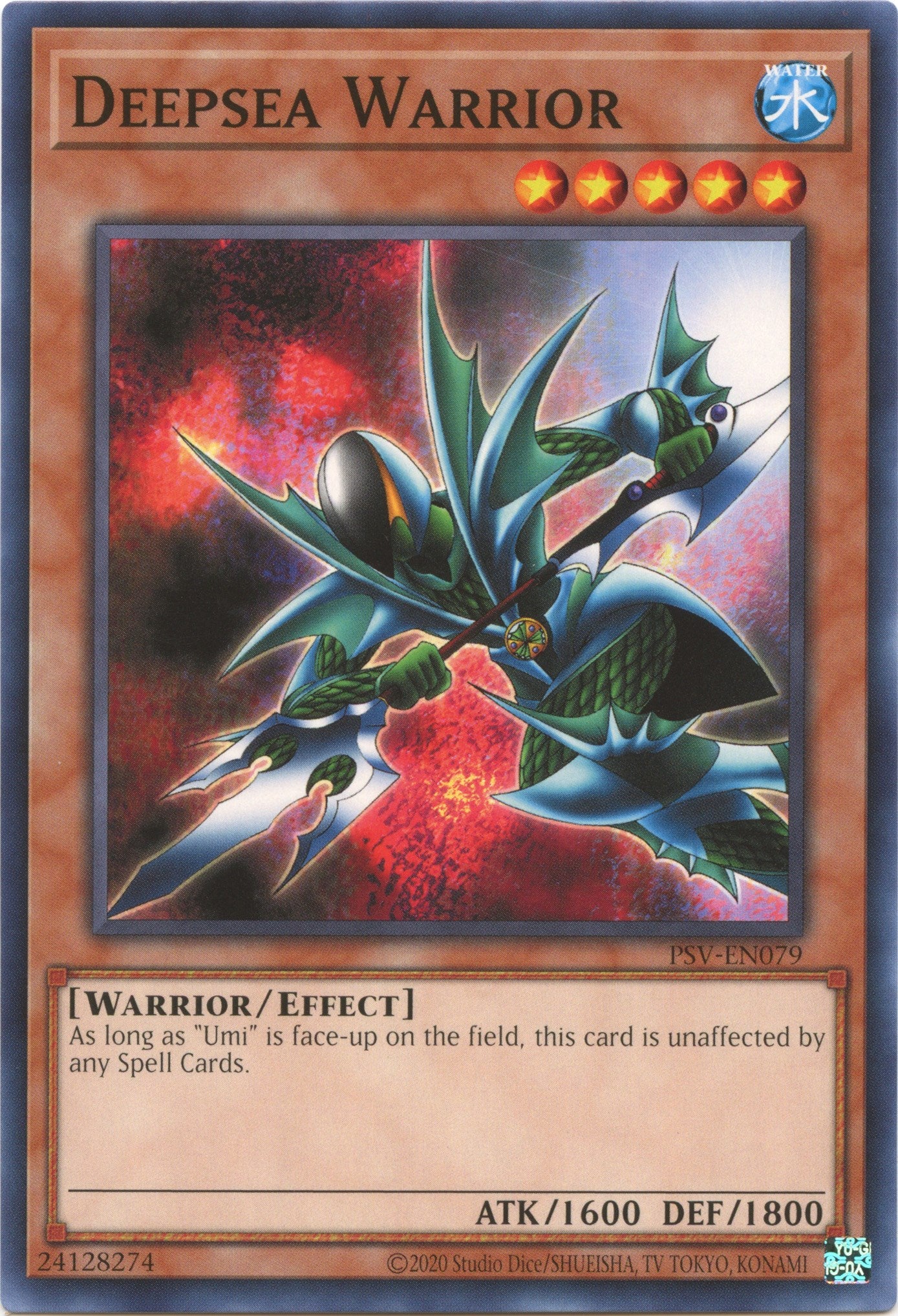 Deepsea Warrior [PSV-EN079] Common