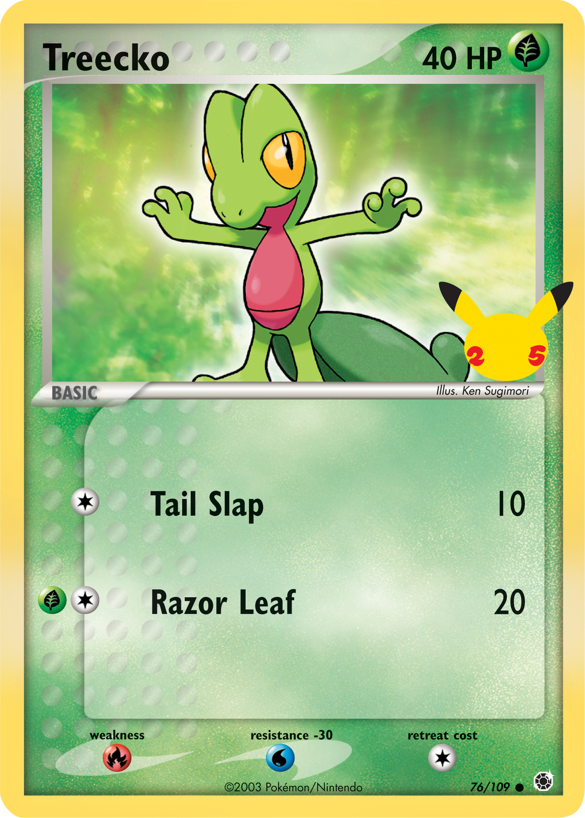 Treecko (76/109) [First Partner Pack] – SillyBoysWV
