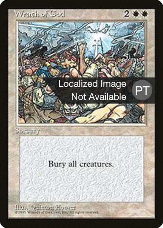 Wrath of God [Fourth Edition (Foreign Black Border)]