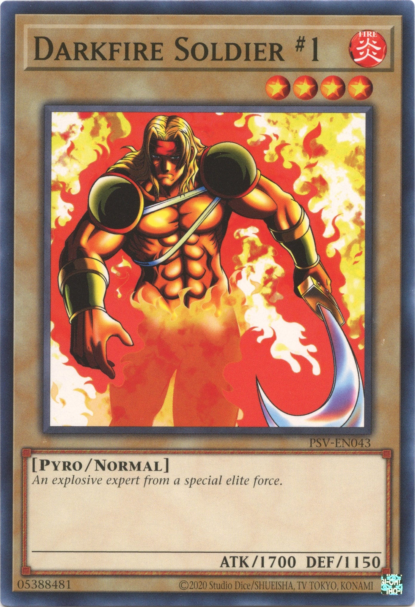 Darkfire Soldier #1 [PSV-EN043] Common