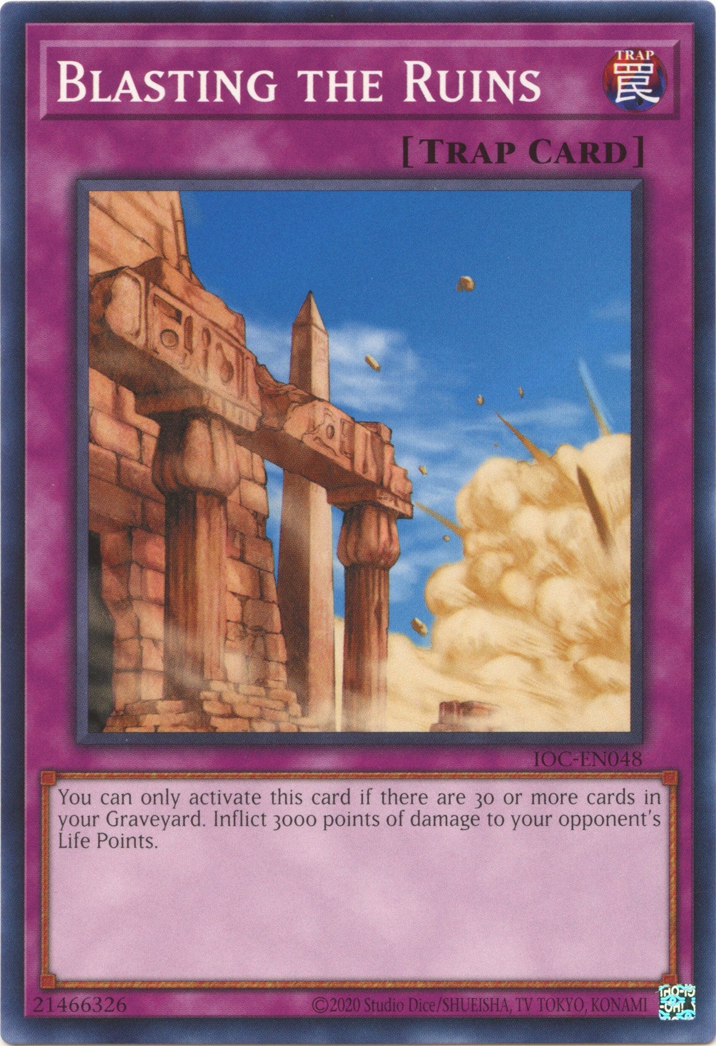 Blasting the Ruins [IOC-EN048] Common