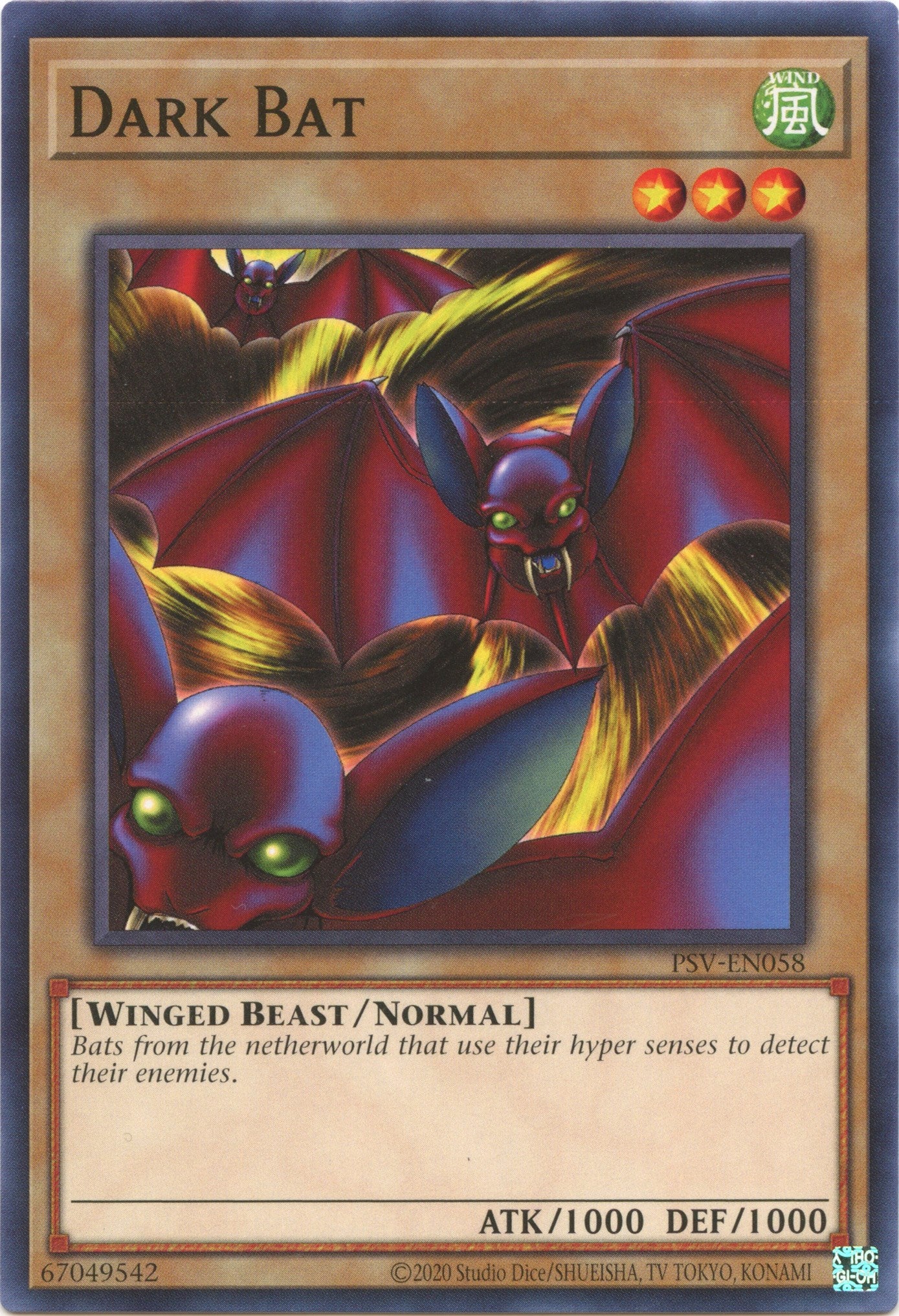 Dark Bat [PSV-EN058] Common