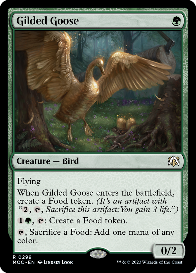 Gilded Goose [March of the Machine Commander]