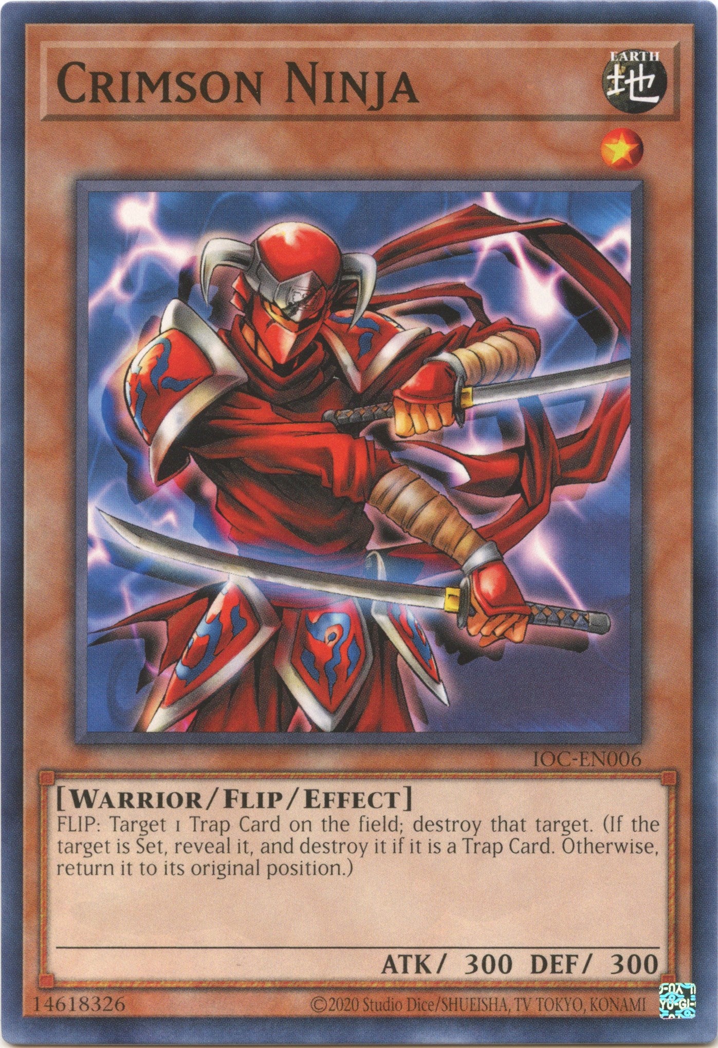 Crimson Ninja [IOC-EN006] Common