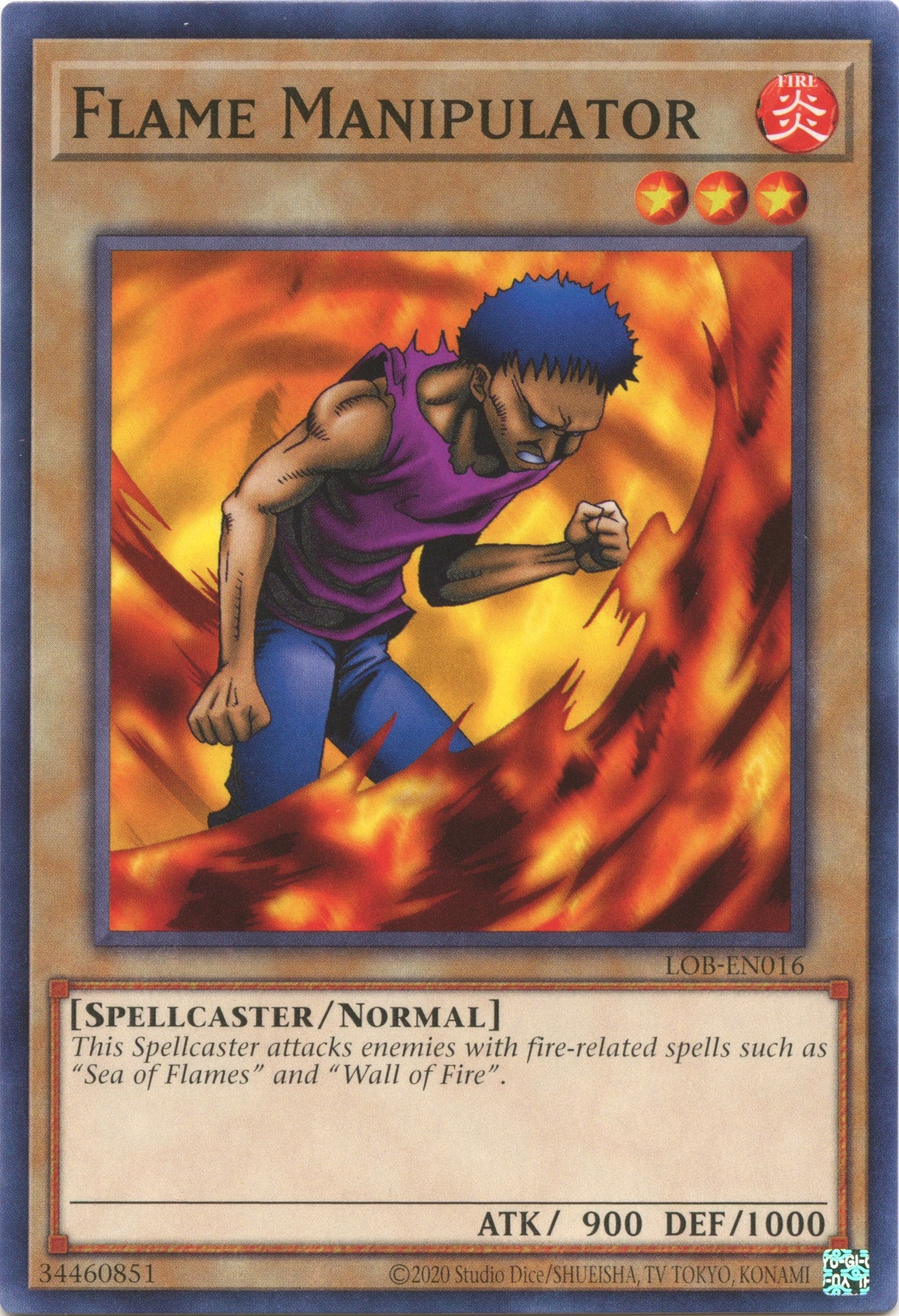 Flame Manipulator [LOB-EN016] Common