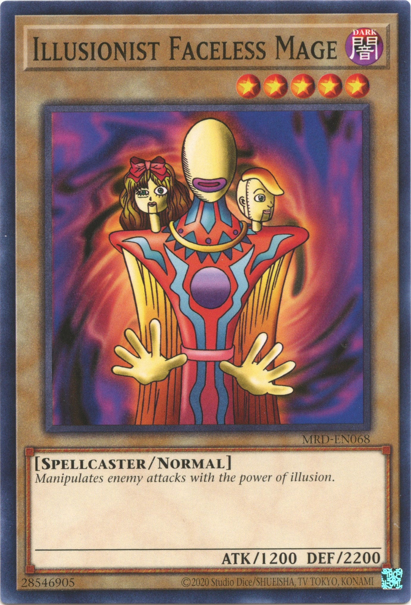 Illusionist Faceless Mage [MRD-EN068] Common