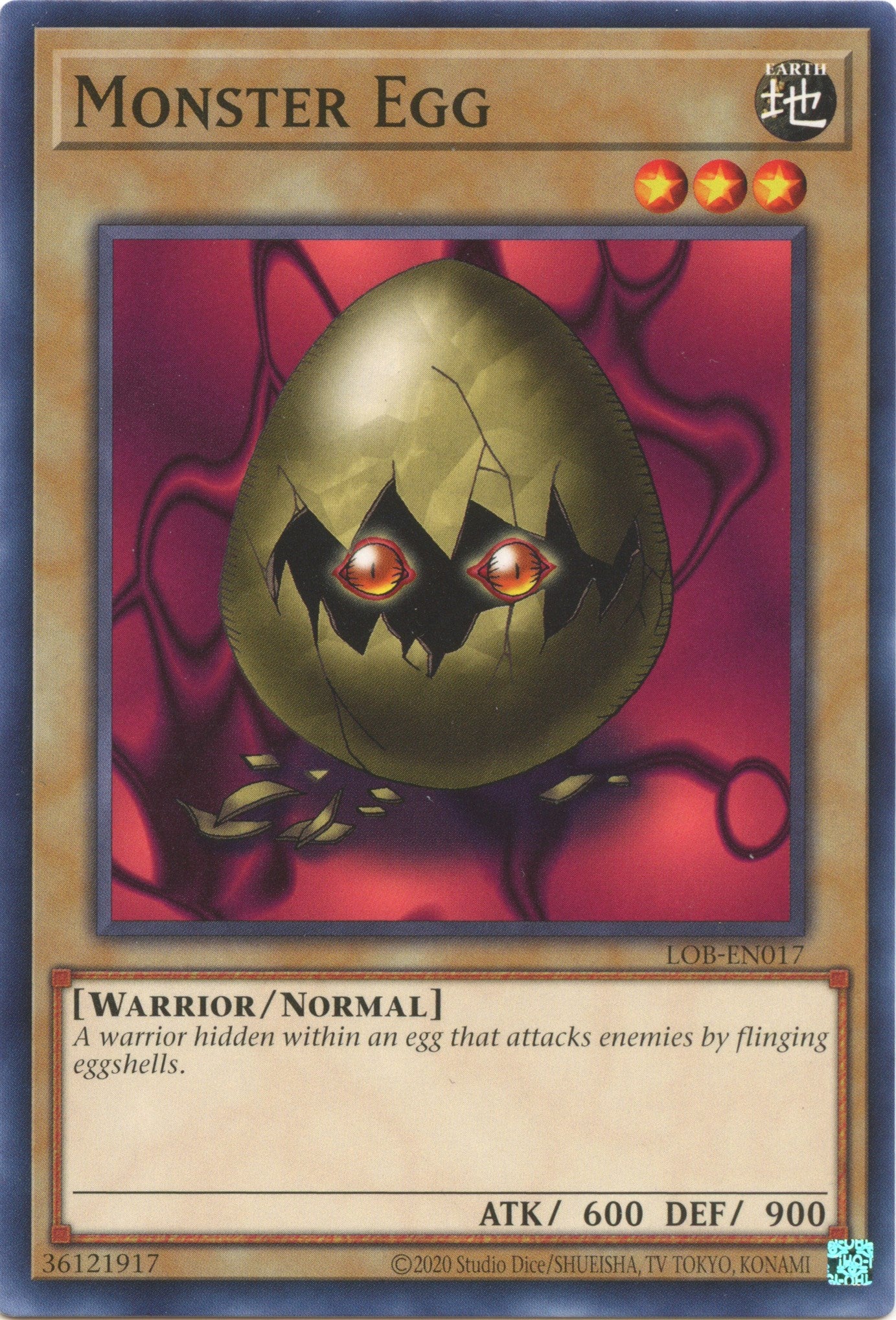Monster Egg [LOB-EN017] Common