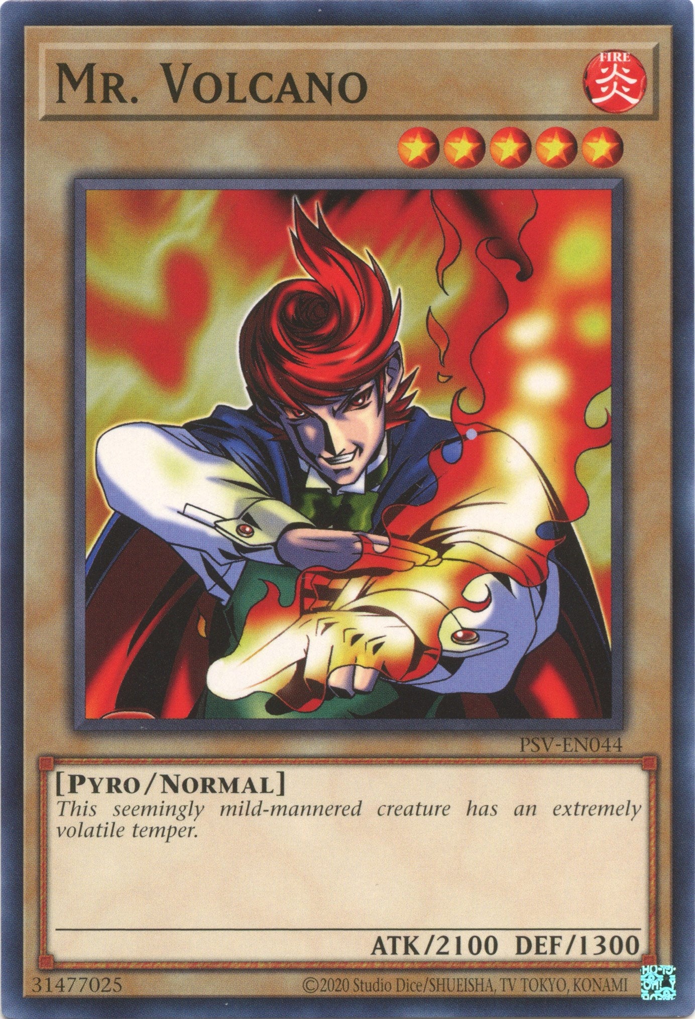 Mr. Volcano [PSV-EN044] Common