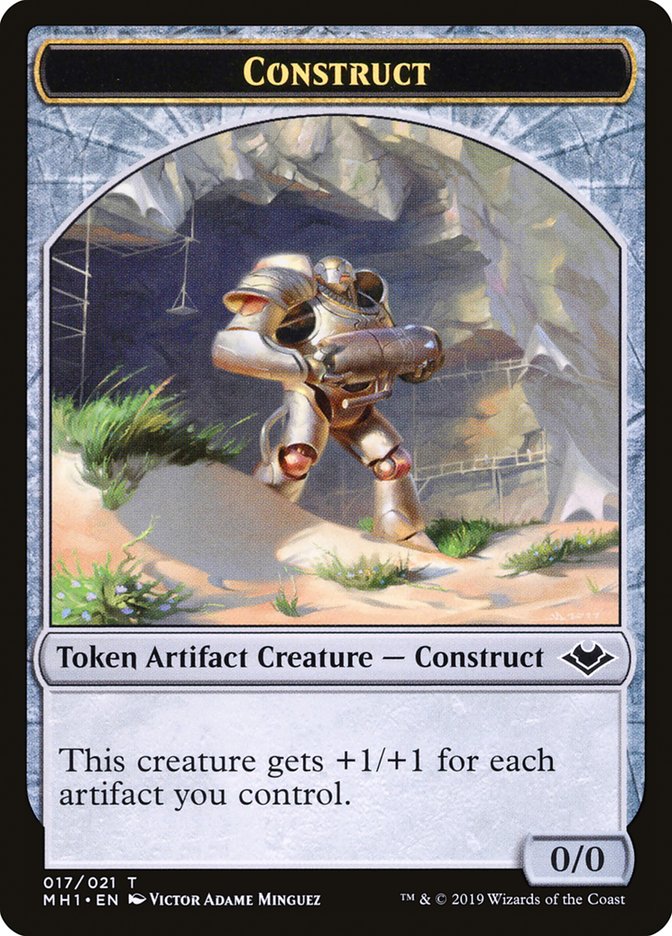 Illusion (005) // Construct (017) Double-sided Token [Modern Horizons Tokens]