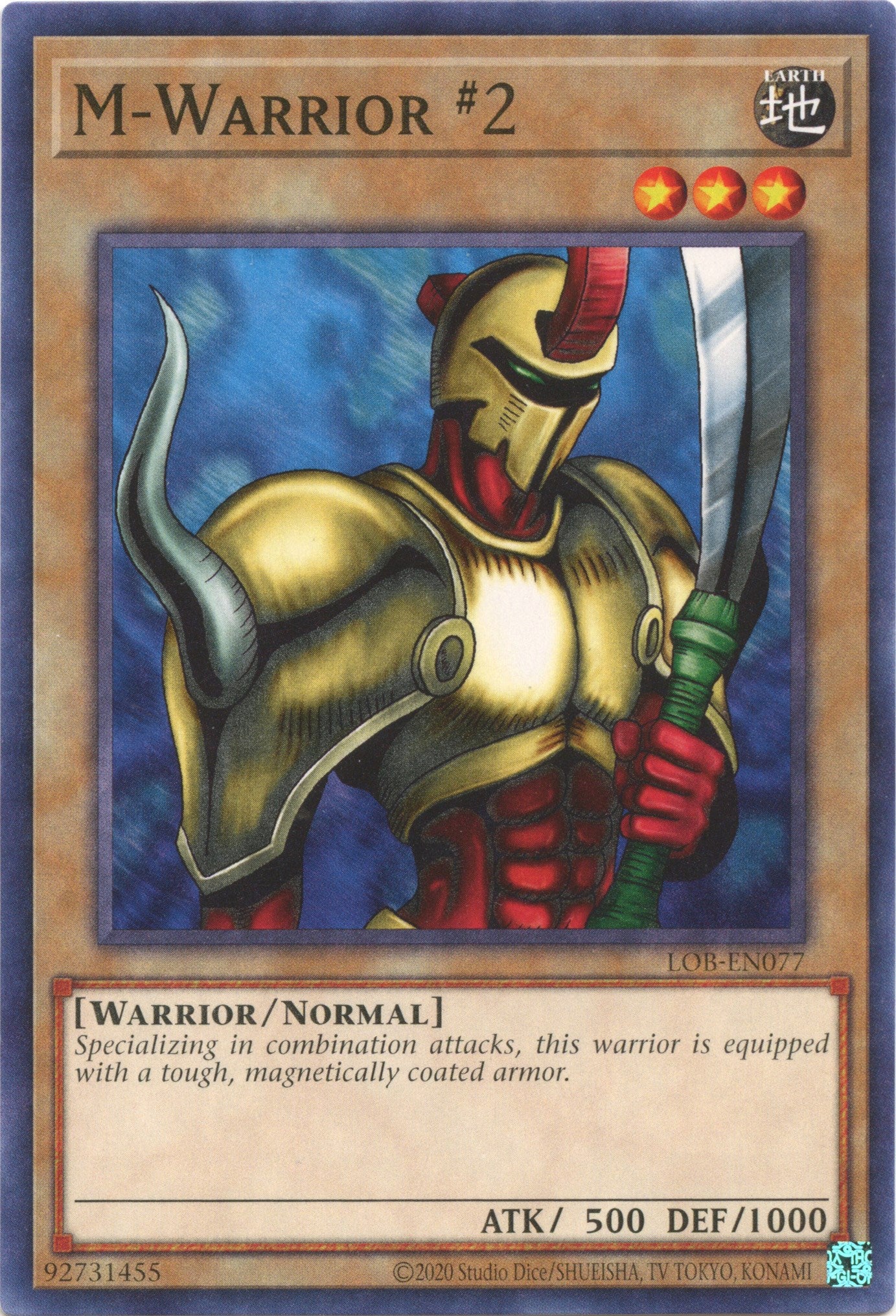 M-Warrior #2 [LOB-EN077] Common