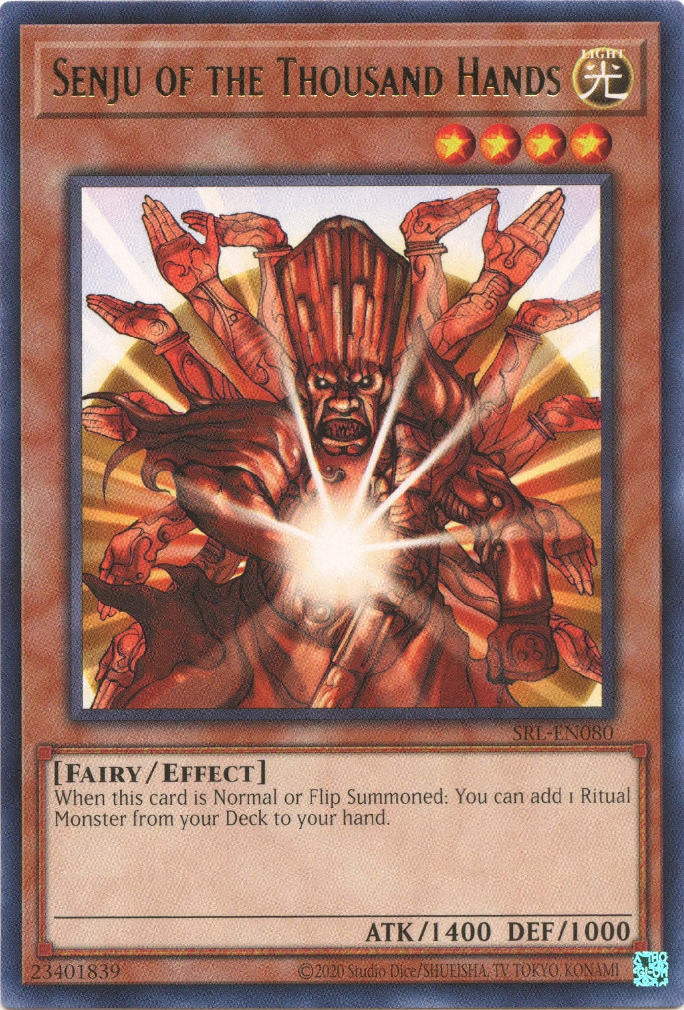 Senju of the Thousand Hands [SRL-EN080] Rare