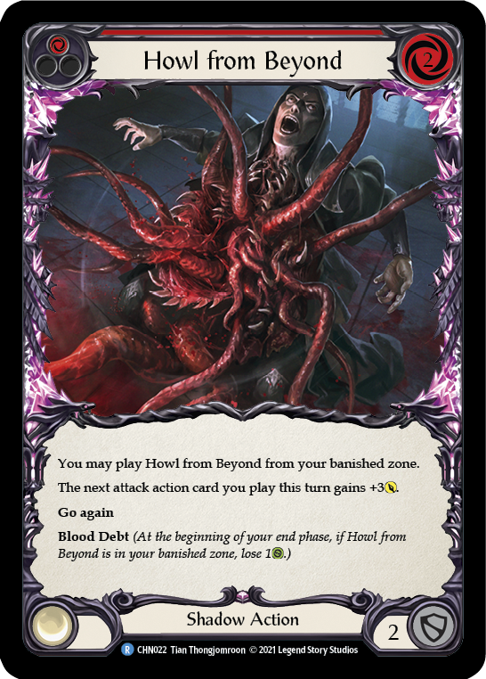 Howl from Beyond [CHN022] (Monarch Chane Blitz Deck)