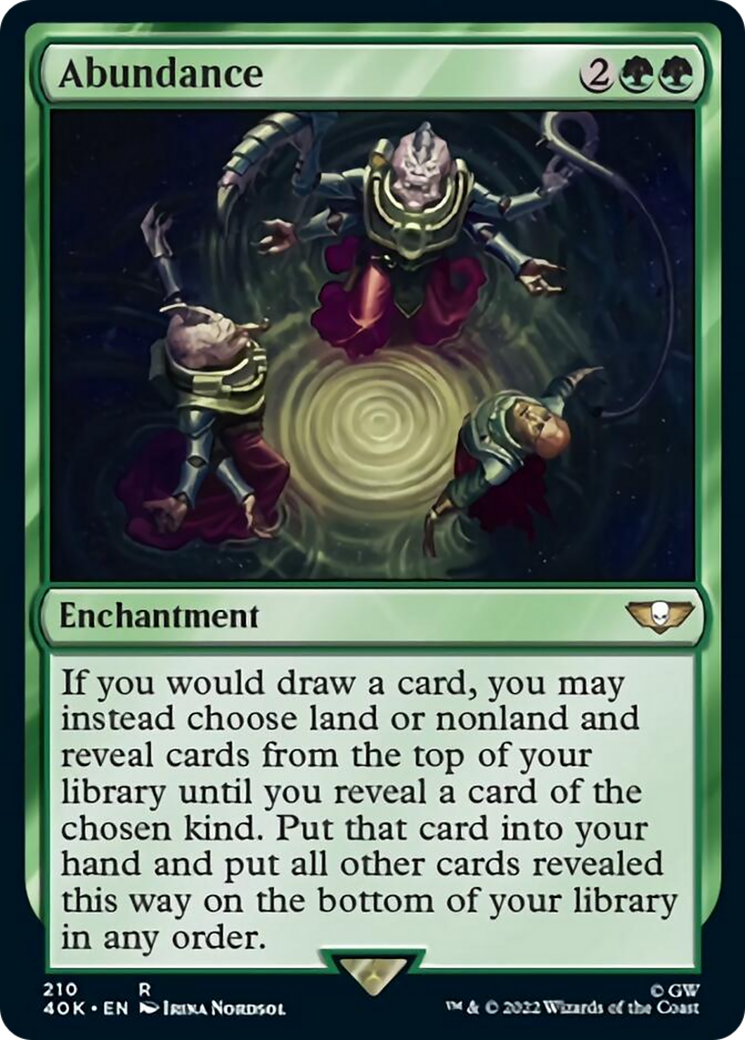 Abundance (Surge Foil) [Universes Beyond: Warhammer 40,000]