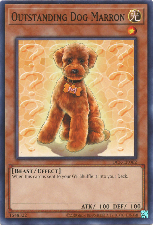 Outstanding Dog Marron [DCR-EN062] Common