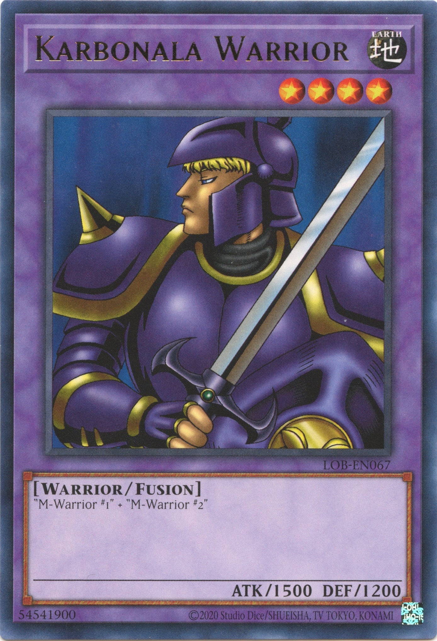 Karbonala Warrior [LOB-EN067] Rare