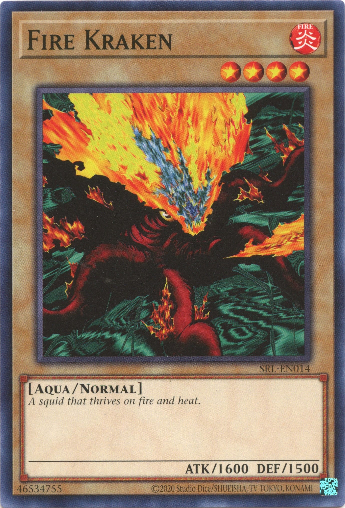 Fire Kraken [SRL-EN014] Common