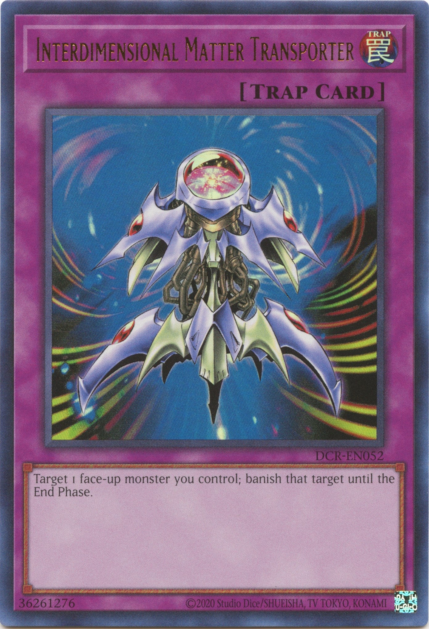 Interdimensional Matter Transporter [DCR-EN052] Ultra Rare