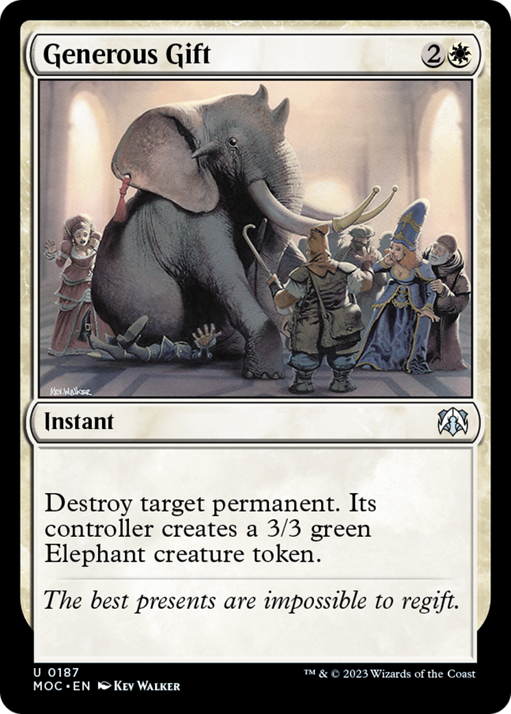 Generous Gift [March of the Machine Commander]