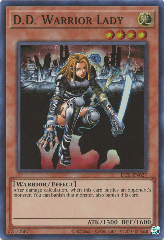 D.D. Warrior Lady [DCR-EN027] Super Rare