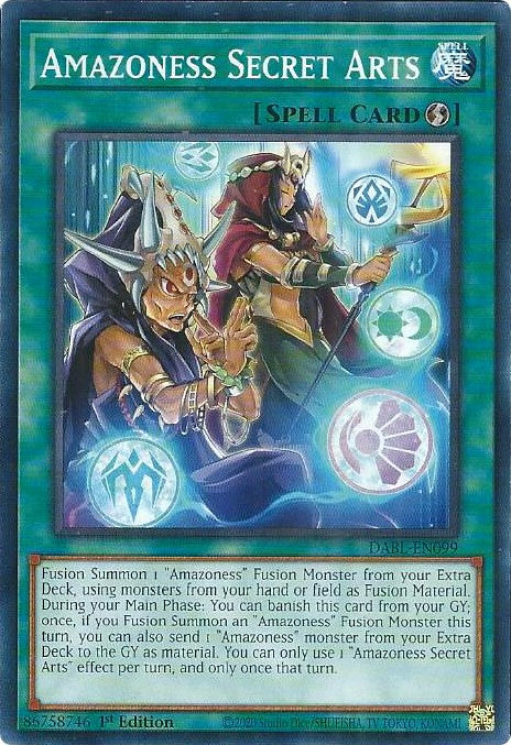 Amazoness Secret Arts [DABL-EN099] Common