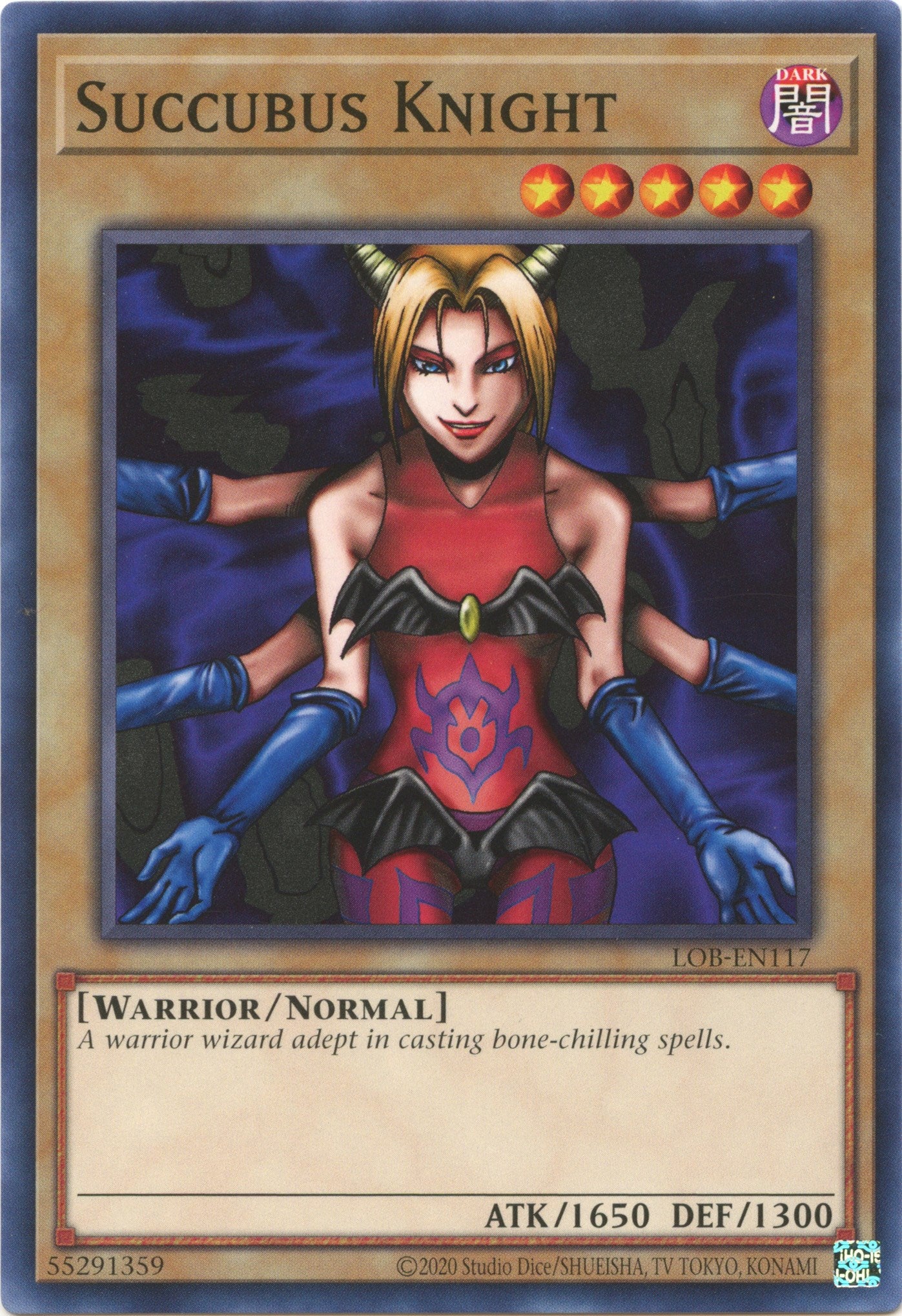 Succubus Knight [LOB-EN117] Common