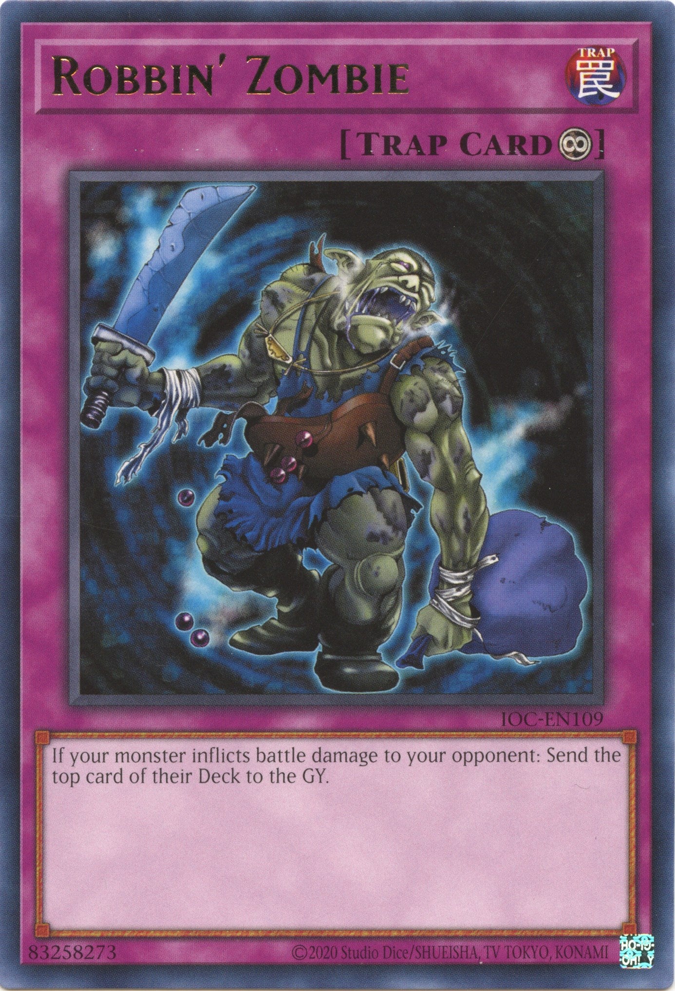 Robbin' Zombie [IOC-EN109] Rare