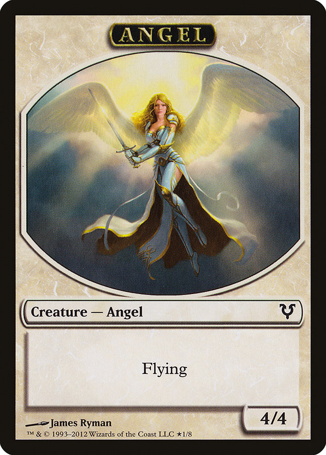 Angel // Demon Double-sided Token [Open the Helvault]