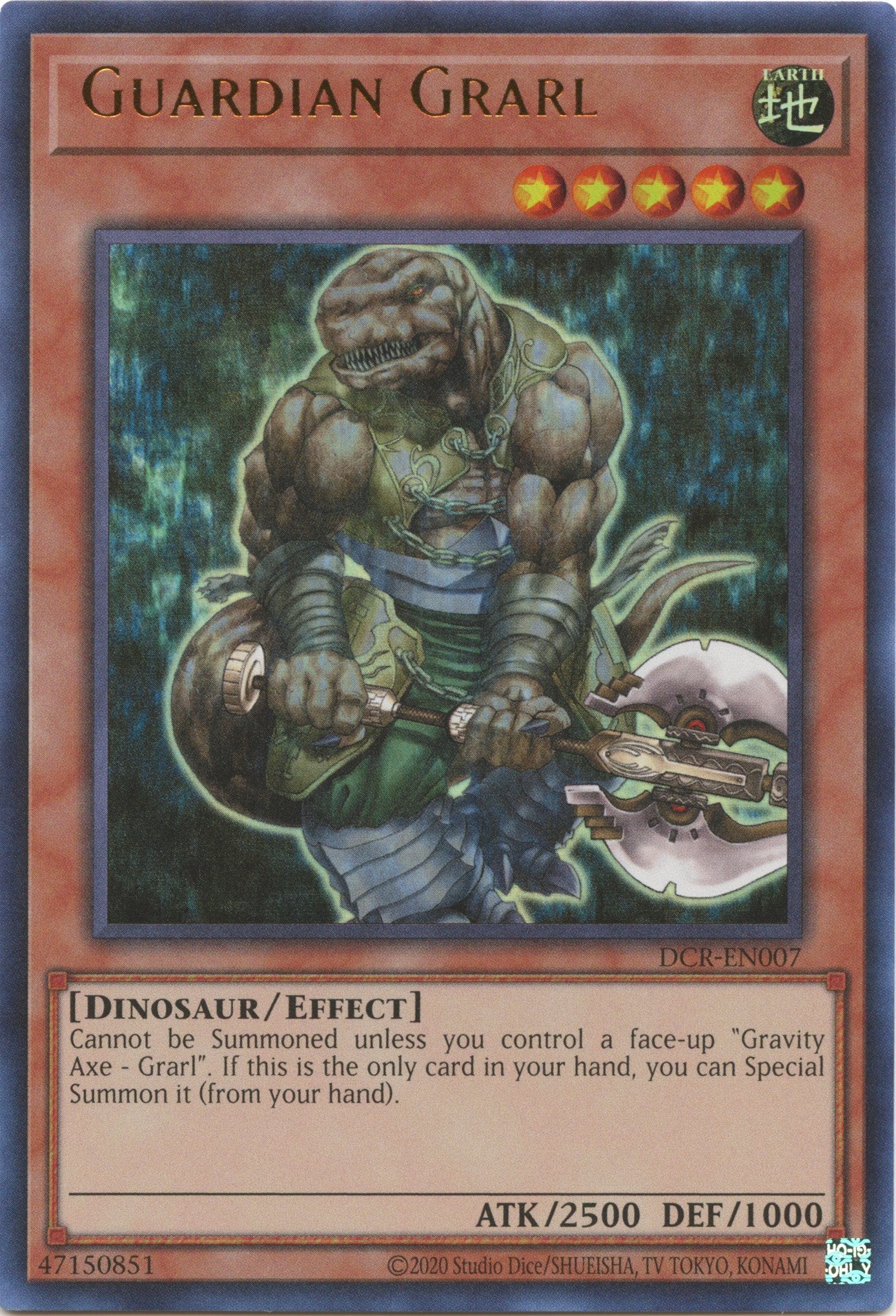 Guardian Grarl [DCR-EN007] Ultra Rare