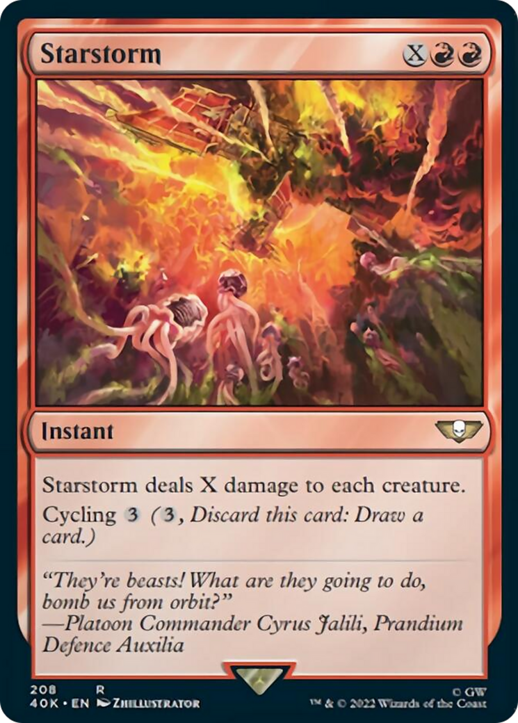 Starstorm (Surge Foil) [Universes Beyond: Warhammer 40,000]
