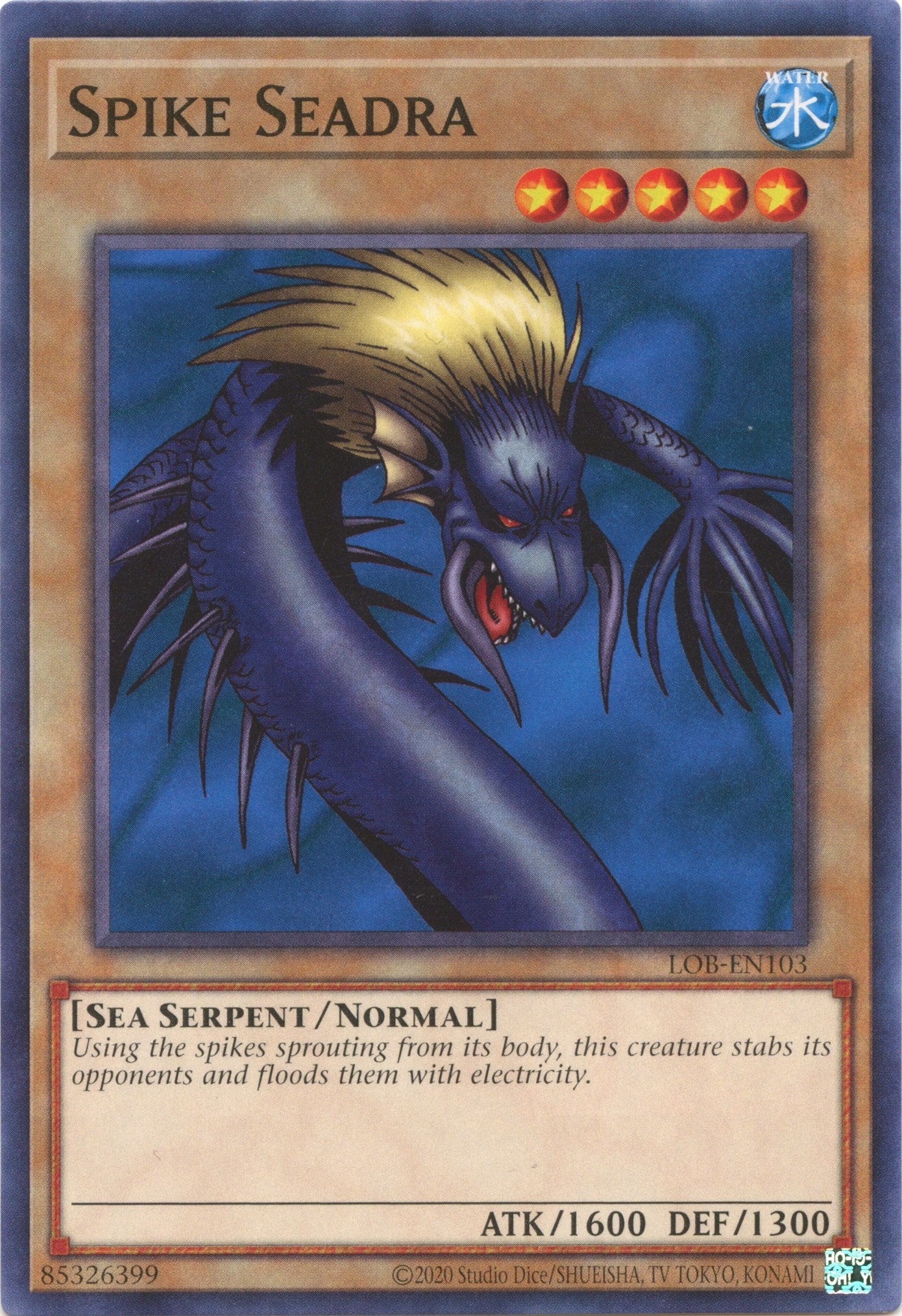 Spike Seadra [LOB-EN103] Common