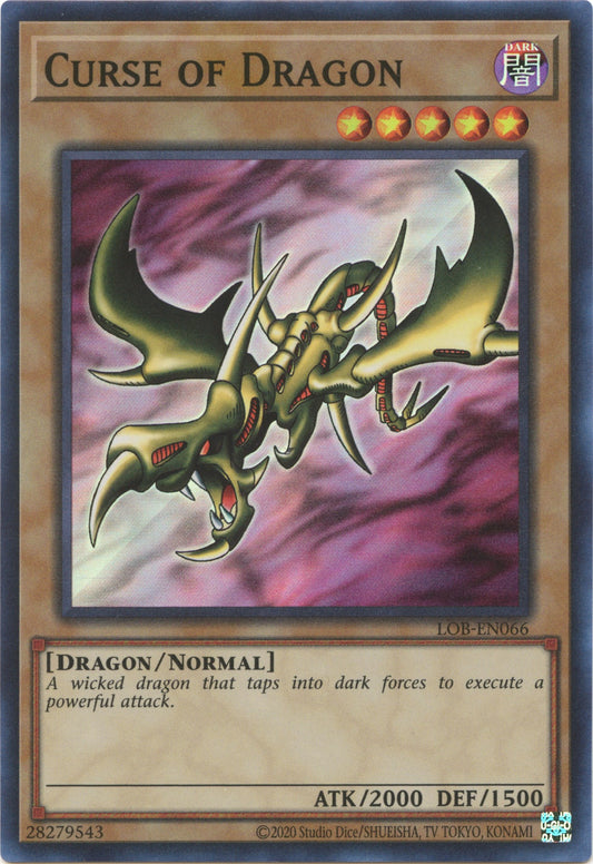 Curse of Dragon [LOB-EN066] Super Rare